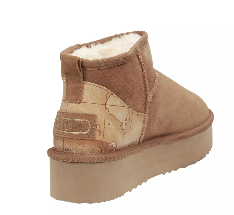 Alviero Martini Patted Half Boot H50 Z 1262 417B Col 0010 Natural