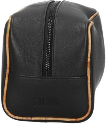 Alviero Martini 1A Classe Beauty Uomo In Pelle BV W367 5610 Col Nero
