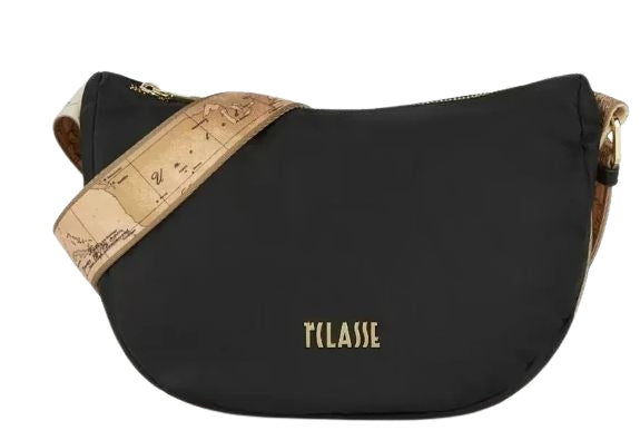 Alviero Martini 1A Classe Borsa Mezzaluna Piccola a Tracolla   LGZ67 9762 Col. 0001 Black