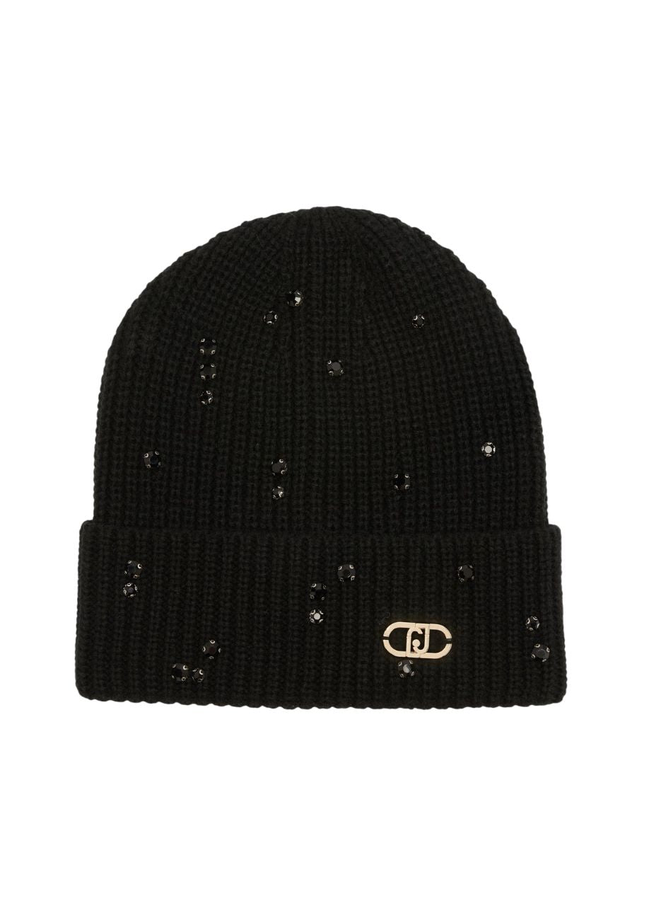 Liu Jo  Beanie  Berretto 2F5017 M0300 Col. 22222 Nero