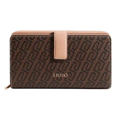 Liu Jo   Portafoglio ZIP AROUND XL   CALIWEN  AA6201 E1118 Col. C3904 Testa moro/d