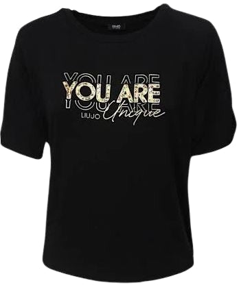 Liu Jo T-Shirt  C/Maniche VA5155 js360 Col. N92787 Nero unique