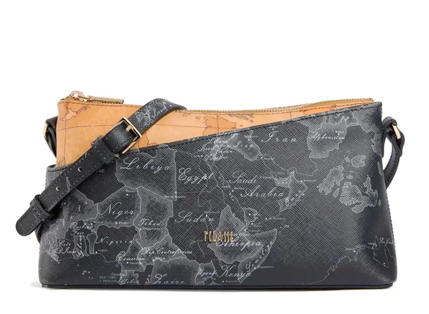 Alviero Martini 1A Classe Tracolla Geo Mix LM LG81 MIXG Col 0001 Nero