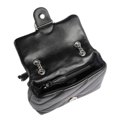 Pinko Love Puff Mini Pelle Black