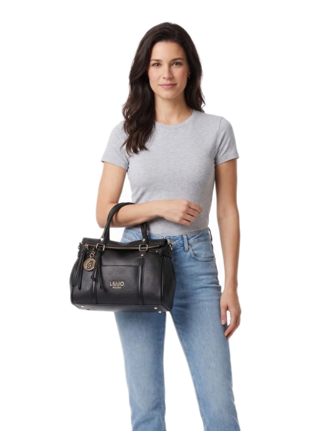 Liu Jo Borsa TAILA S Satchel AF6020 E1109 Col 22222 Nero