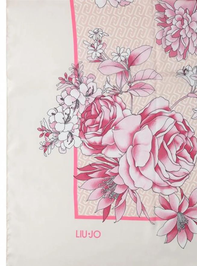 Liu Jo Ecs  Foulard Roman Flower 2A6043 T2745 Col. X0756 Soft Peony