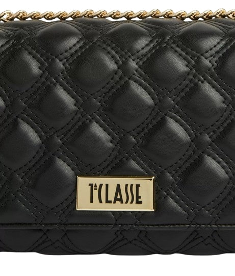 Alviero Martini 1a Classe Tracolla Con Patta Matelassé L LA66 9143 Col 0001 Nero