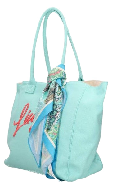 Liu Jo Borsa  Shopper in   cotone TOTE VA6191 T546A Col. 44812 Belize