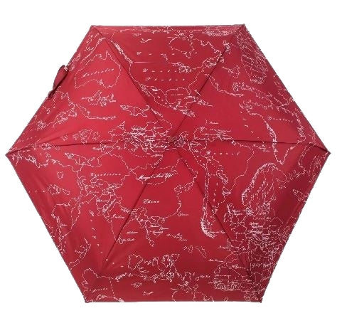 Alviero Martini 1a Classe  Ombrello Geo con custodia Colore  Bordeaux   Supermini 1018