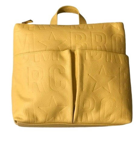 M BRC Massimo Braccialini Borsa In Pelle Macro L253 Crema