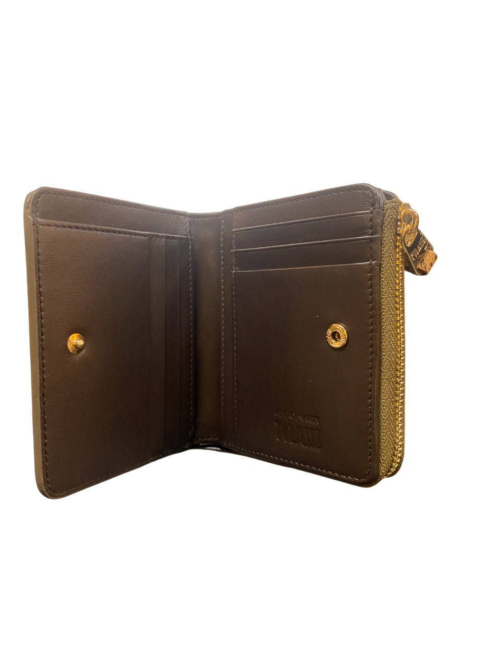 Alviero Martini 1A Classe Portafoglio Donna Piccolo Zip FOLDER L PO93 9407 COL 0609 MOSS gREEN