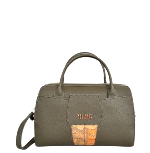 Alviero Martini 1A Classe Heritage Geo Bauletto C/Tracolla Staccabile L LD30 9407 Col. 0609 Moss green