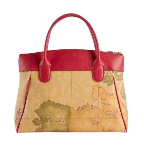 Alviero Martini 1A Classe Heritage Geo Bauletto C/Tracolla Staccabile LC14 G616  Hibisco