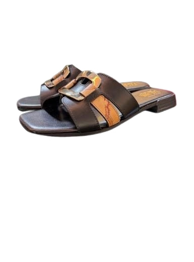 Alviero Martini 1A Classe Ciabatta  Z 1377 578B Col. 0001 Black