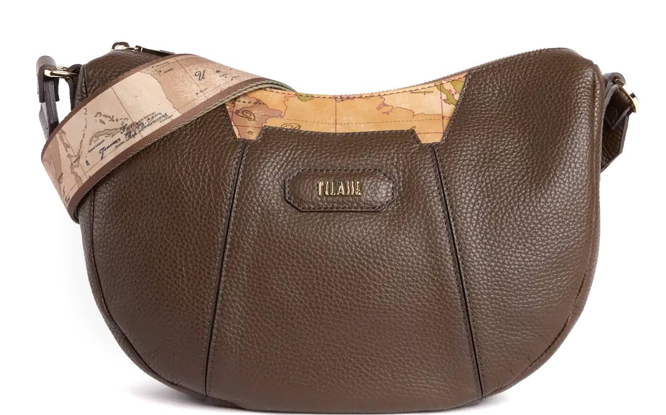 Alviero Martini 1A Classe Tracolla  Mezzaluna L LG16 8630 Col. 0523 Sequoia