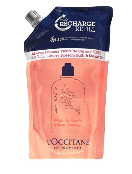 L'Occitane Eco-Ricarica Mousse Fleurs de Cerisier 500 ml