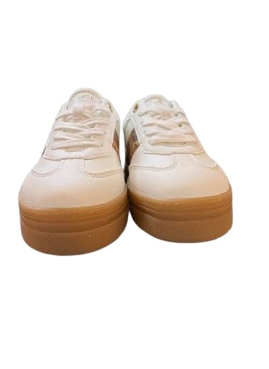 Alviero Martini 1A Classe Sneaker  pelle N 2406 0289  Col . X013 White/Beige Geo
