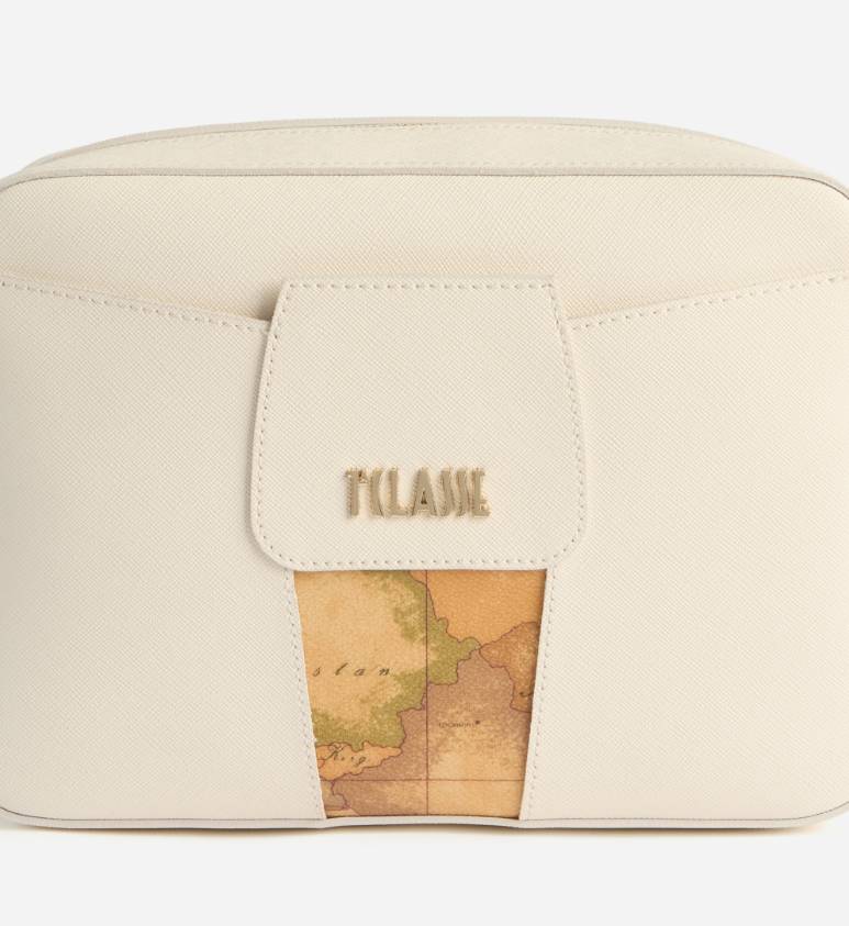 Alviero Martini 1A Classe Bloom City Geo Tracollina Reporter LC31 9407 Col.  0905 Ivory