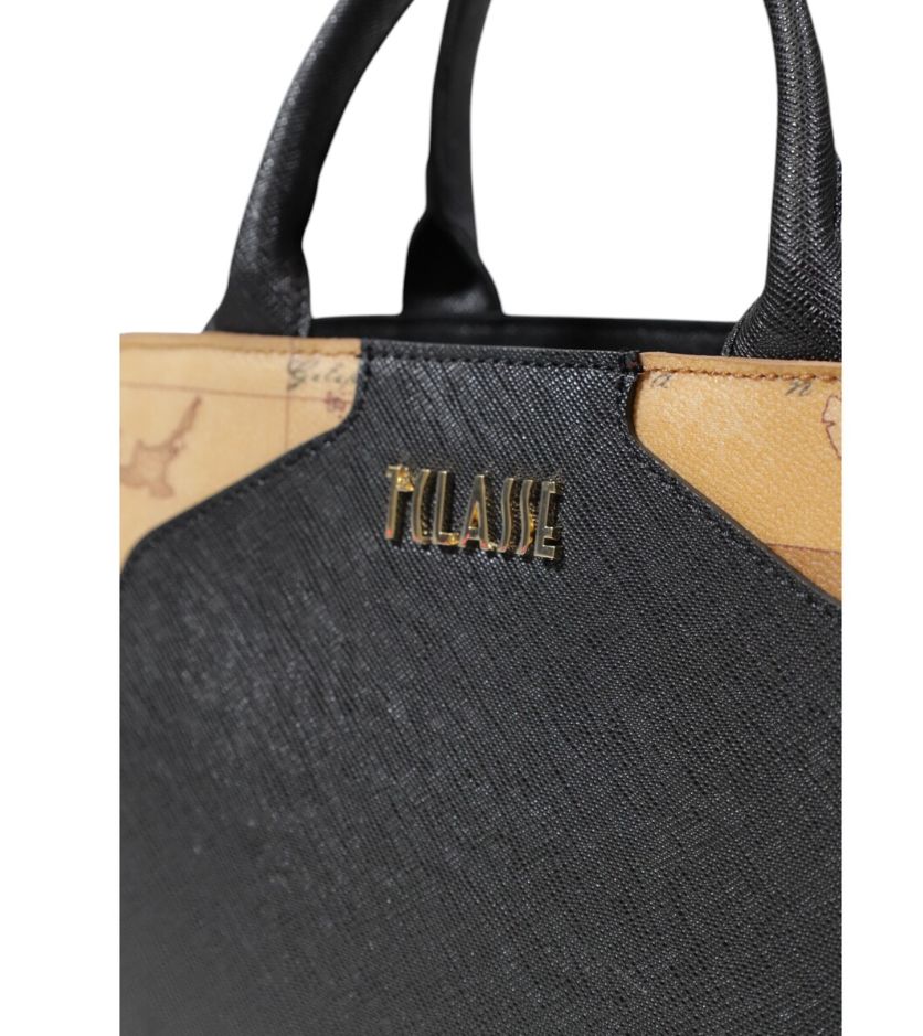 Alviero Martini 1A Classe Borsa A Mano Piccola 3 Scomparti Con Tracolla Staccabile L LB87 9407 Nero