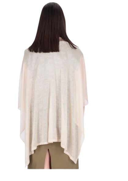Liu Jo Poncho Maglia 2A5007 M0300 Col. 21406 Almond peach