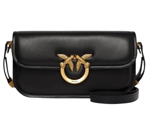 Pinko Borsa Love Box Baguette Nero