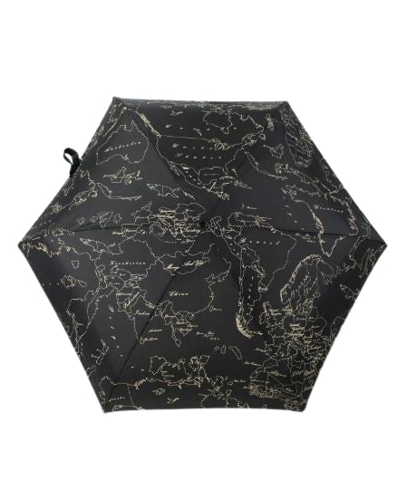 Alviero Martini 1a Classe  Ombrello Geo con custodia Colore Nero Supermini 1018