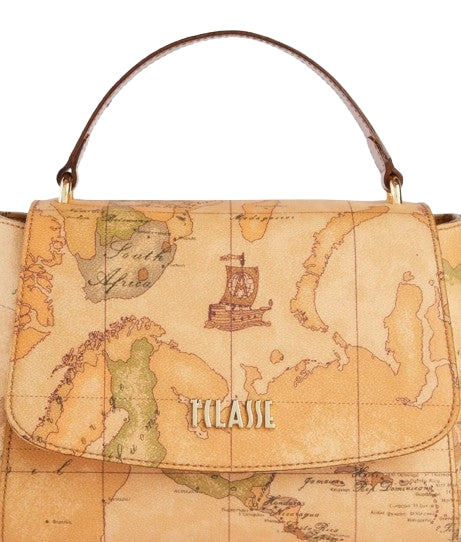 Alviero Martini 1A Classe Borsa A Mano e Tracolla C/Patta C E054 6000 Col 0010 Natural