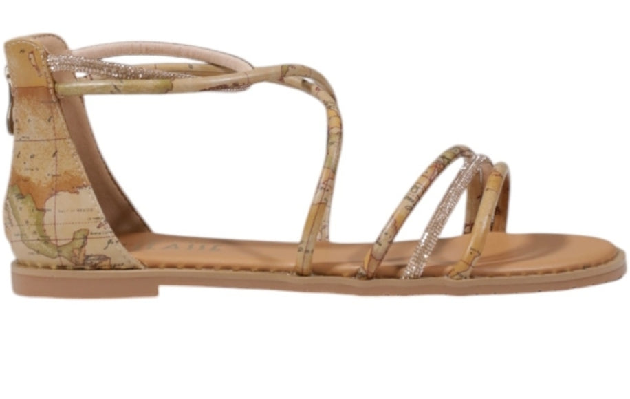 Alviero Martini 1A Classe Sandali Z 1068 9800 Geo Classic