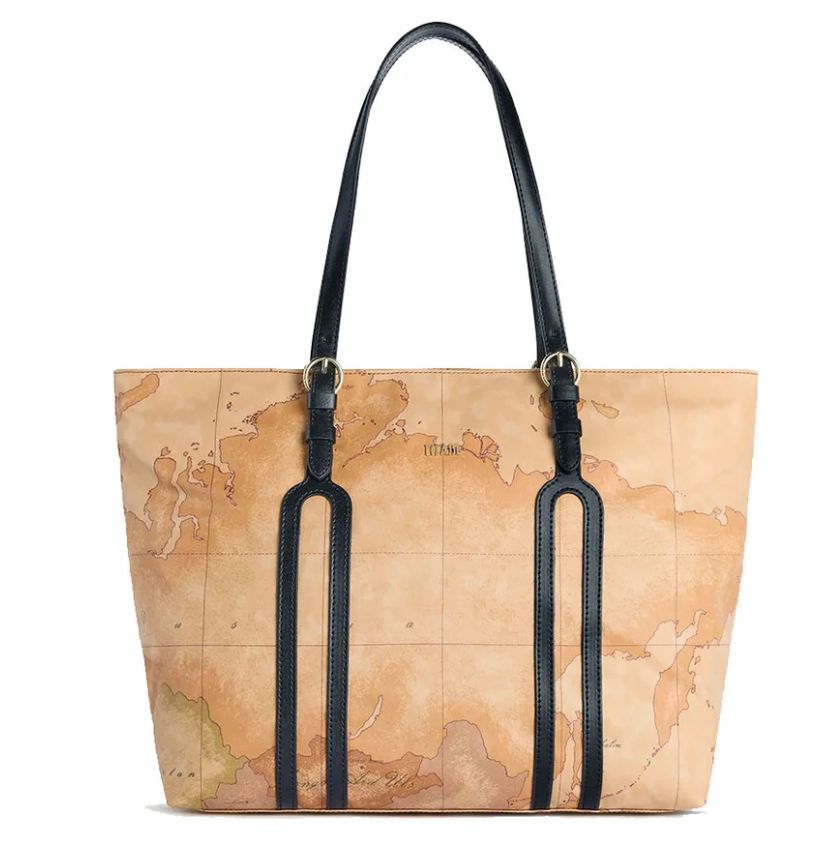 Alviero Martini 1A Classe Borsa Shopping Highland Geo Soft L LD34 S578 Col 0001 Nero