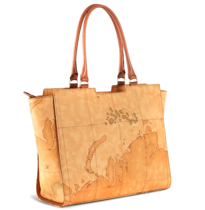 Alviero Martini 1A Classe Shopping C/Banda Centrale C E027 6000 Geo Classic