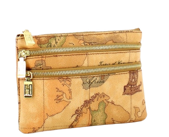Alviero Martini Pochette Media Con 3 Zip CM019 6000