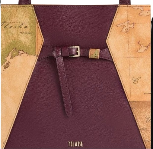 Alviero Martini 1A Classe Borsa A Mano C/Tracolla staccabile  L LG07 G654 Col. 0304 Burgundy