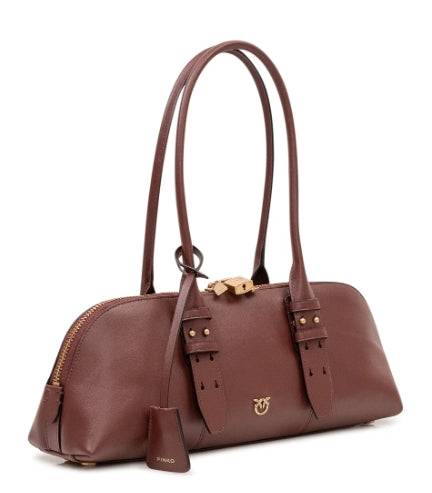 Pinko  Borsa  Bowling Baguette Big Burgundy