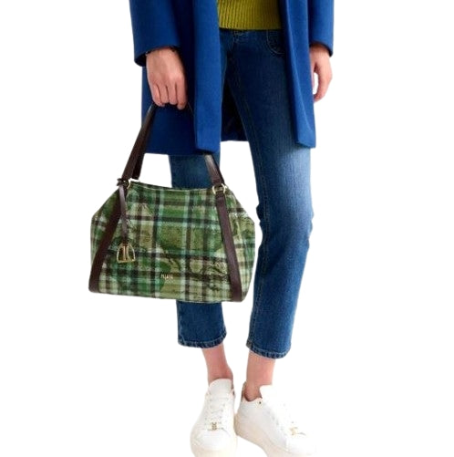 Alviero Martini 1A Classe Borsa A Mano C/Tracolla staccabile  L LD45 9894 Col. 0609 Moss green
