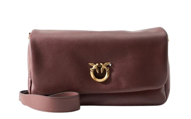 Pinko  Borsa  Click Soft Baguette Burgundy
