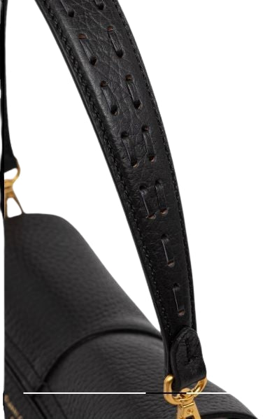 Gianni Chiarini  Borsa   BS 9037  HELENA ROUND  NERO