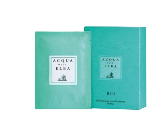 Acqua Dell'Elba Blu Donna Salviette Detergenti Profumate