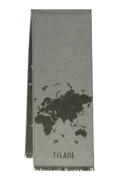 Alviero Martini 1A Classe Sciarpa Geo Pieno 30x180 KS564 1748 Col. 0186 Sky Blue