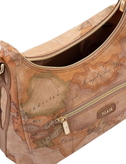 Alviero Martini  Borsa Sottospalla Soft Petals  Hobo L LE58 S578  Col. 0970 Tobacco
