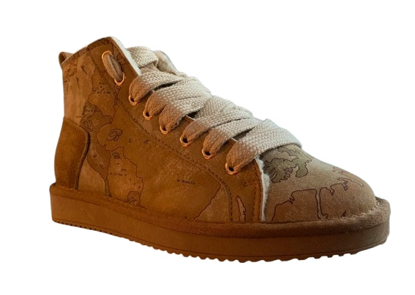 Alviero Martini Stivaletto Con Lacci  N 1027 542B Col Natural