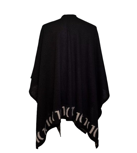Mantella Alviero Martini  Logo Ciniglia  K P069 1667 Col. 0001 Black