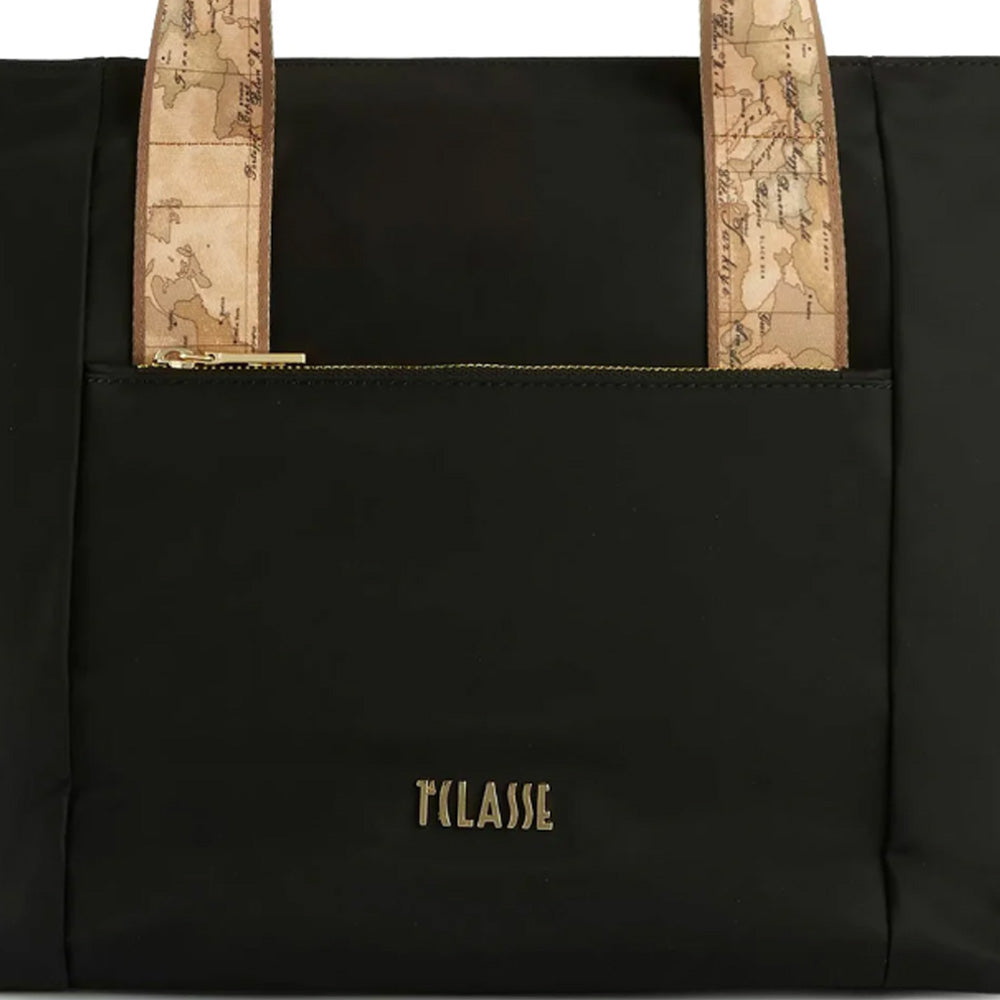 Alviero Martini 1A Classe Shopper Grande linea Ocean Nylon L GZ65 9762 Col 0001 Nero