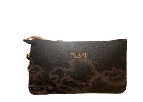 Alviero Martini 1A Classe  Tracollina 2 scomparti  L PQ94 9713 Col. 0001 Black