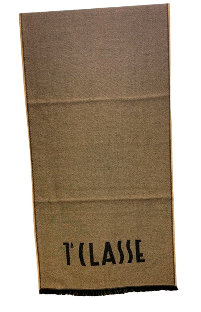 Alviero Martini 1A Classe Sciarpa Logo Piccolo 37x180 KS567 1751 Col. 0511 Biscuit