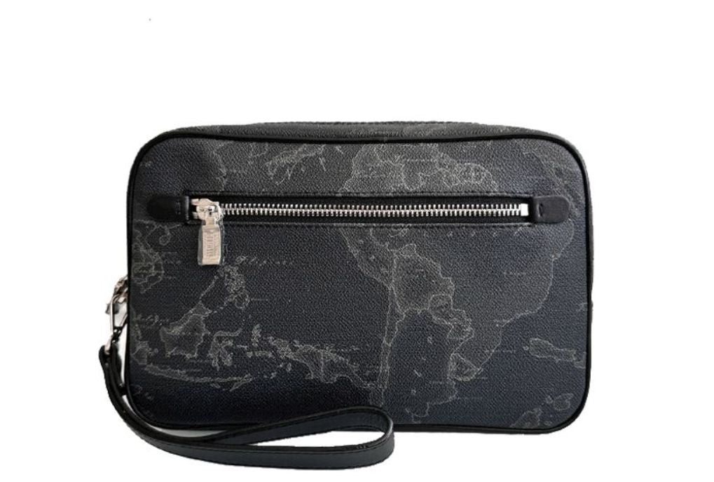 Alviero Martini 1A Classe Pochette Unisex Con Manichetto W369 6426 Geo Black