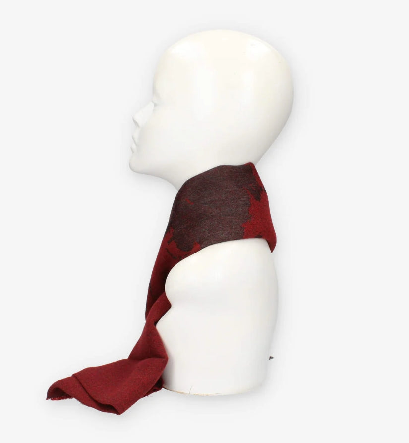 Alviero Martini 1A Classe Sciarpa 30x180 KS564 1748 Col.0313 Maple Red/Rosso Acero