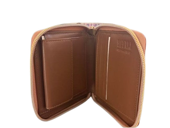 Alviero Martini 1A Classe Portafoglio Donna  Piccolo  Ziparound   L PQ58 S578 Col. 0420  Pumpkin co