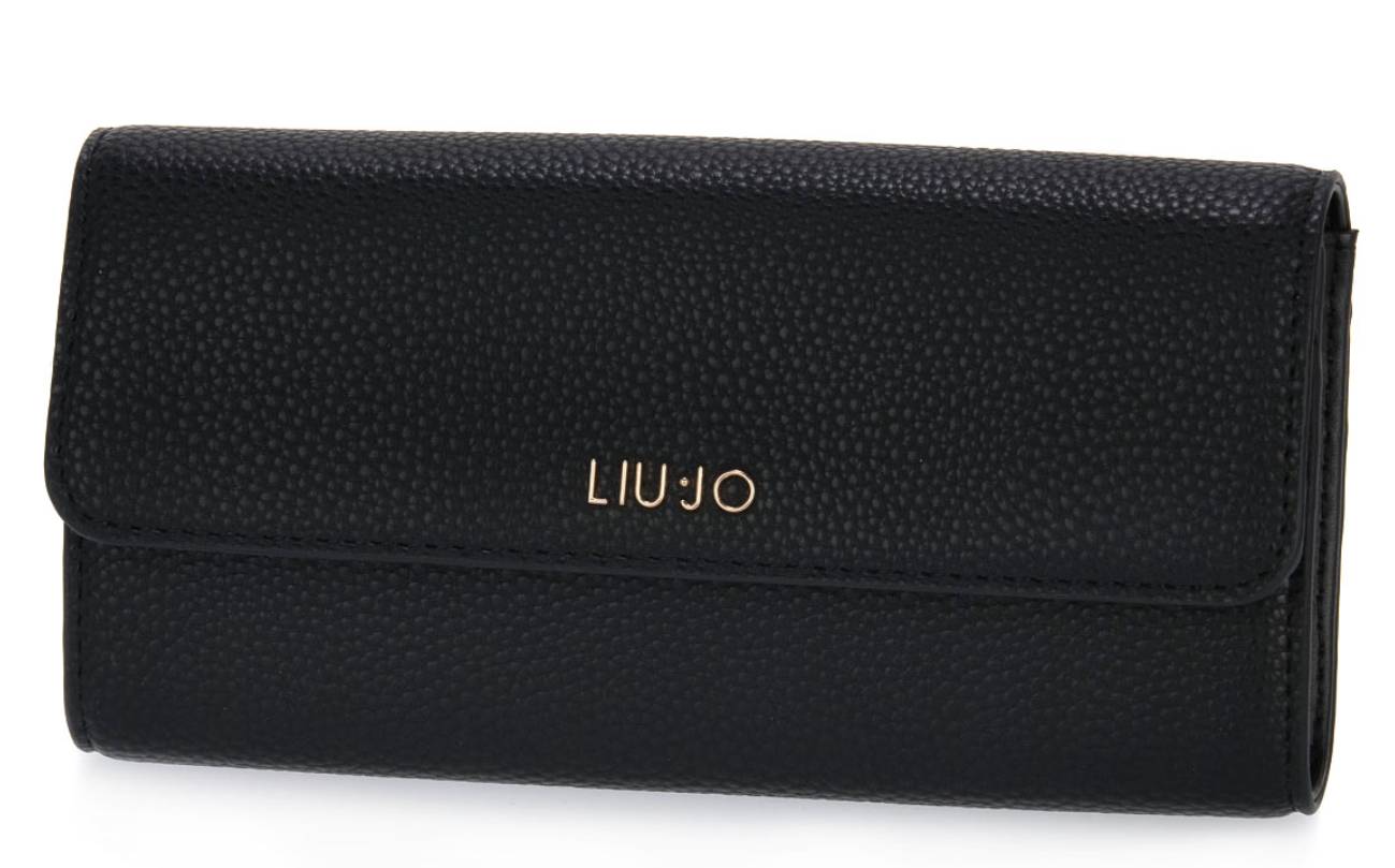 Liu Jo Portafoglio Donna ECS XL Bifold Caliwen NF2213 E0086 Nero