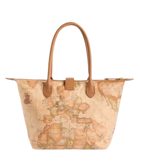 Alviero Martini 1A Classe  Borsa Shopping Soft  ripiegabile C S035 6001 col. 0010 Nat.