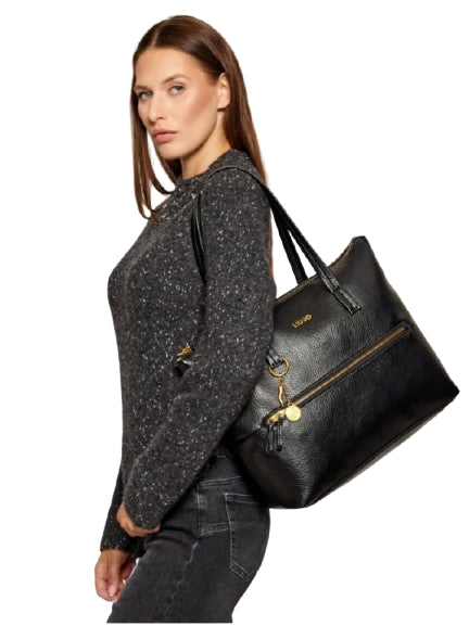 Liu Jo Borsa Shopping ECS M Tote TAMILA  AF5066 E0027 Nero